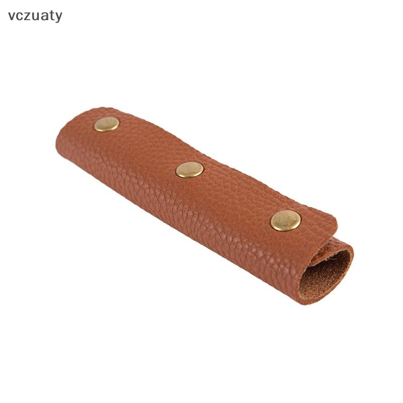 Vczuaty 1 PC กระเป๋าเดินทาง Handle Wrap หนัง PU กระเป๋าอุปกรณ์เสริมสายคล้องไหล่ Pad SG