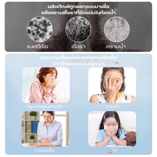สเปรย์น้ำยาขจัดเชื้อรา 400ML ในห้องอาบน้ำ ผลิตในญี่ปุ่น ฆ่าเชื้อราและแบคทีเรีย น้ำยาเชื้อราห้องน้ำ น้ำยาในห้องครัว