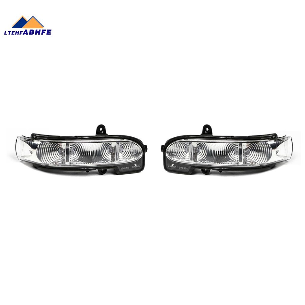 1 คู่กระจกมองข้าง LED ไฟแสดงสถานะสําหรับ C/E Class W211 S211 W463 ไฟเลี้ยว A2038201321 2038201421