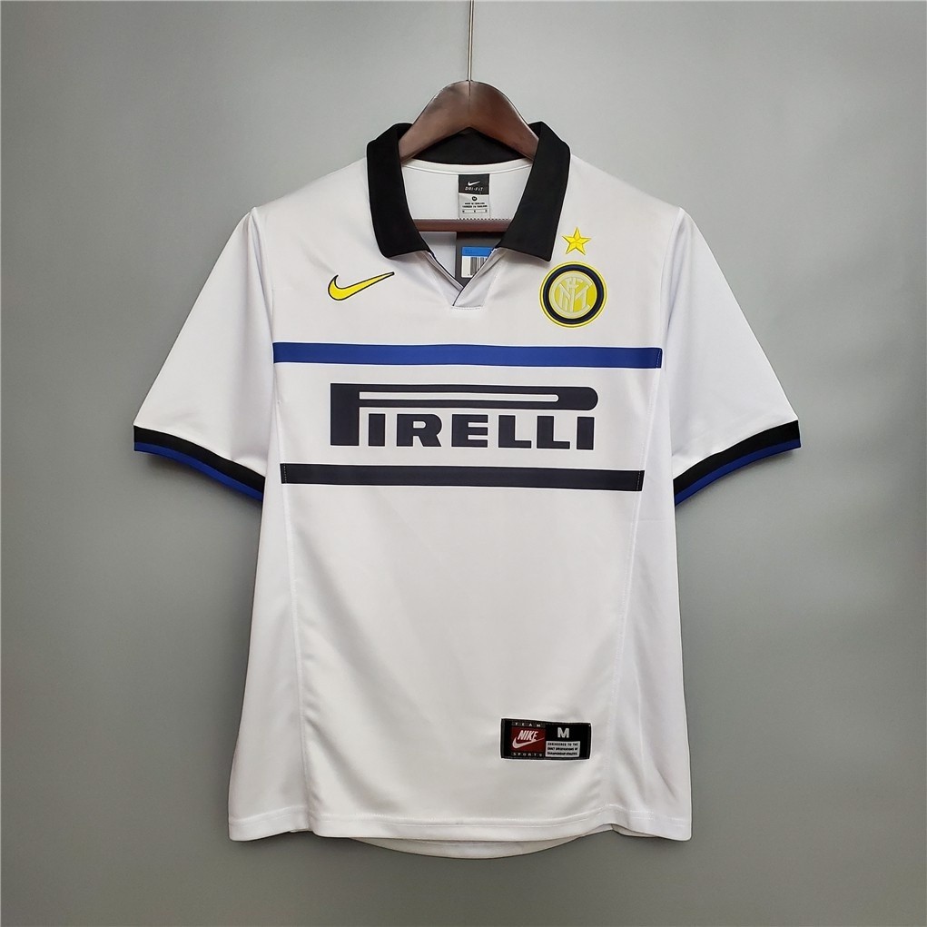 98-99 Inter Milan Away Retro เสื้อฟุตบอลฟุตบอล XPL3