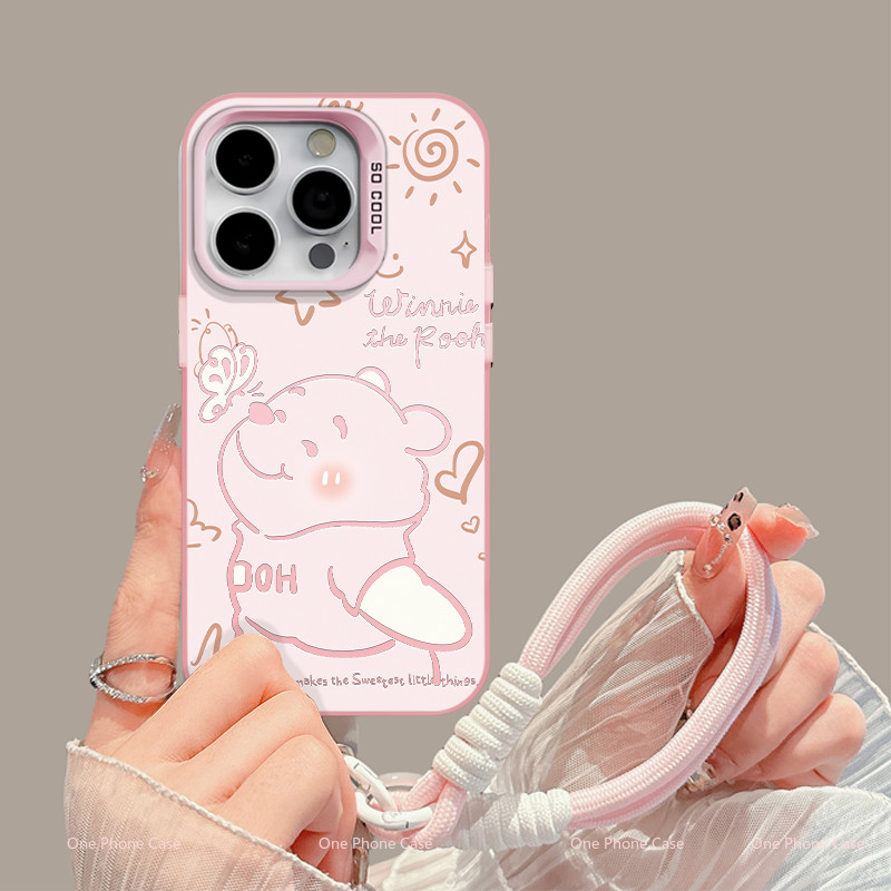 เข้ากันได้กับ ไอโฟน16 ไอโฟน 15 Pro Max iPhone 13 ไอโฟน11 X XS XR 7p8p เคสโทรศัพท์เคสนุ่มน่ารัก HXMSCY319&320-GSP