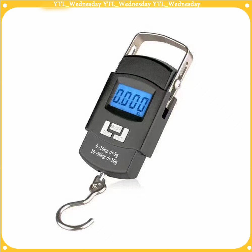 เครื่องชั่งน้ำหนักอิเล็กทรอนิกส์ดิจิตอล 50kg/10g ชั่งทุกอย่างได้ แม่นยำ เครื่องชั่งหนักน้ำ