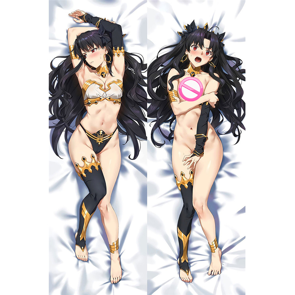 Dakimakura อะนิเมะ Ishtar Fate FGO หมอนพิมพ์สองด้านขนาดชีวิตปลอกหมอน