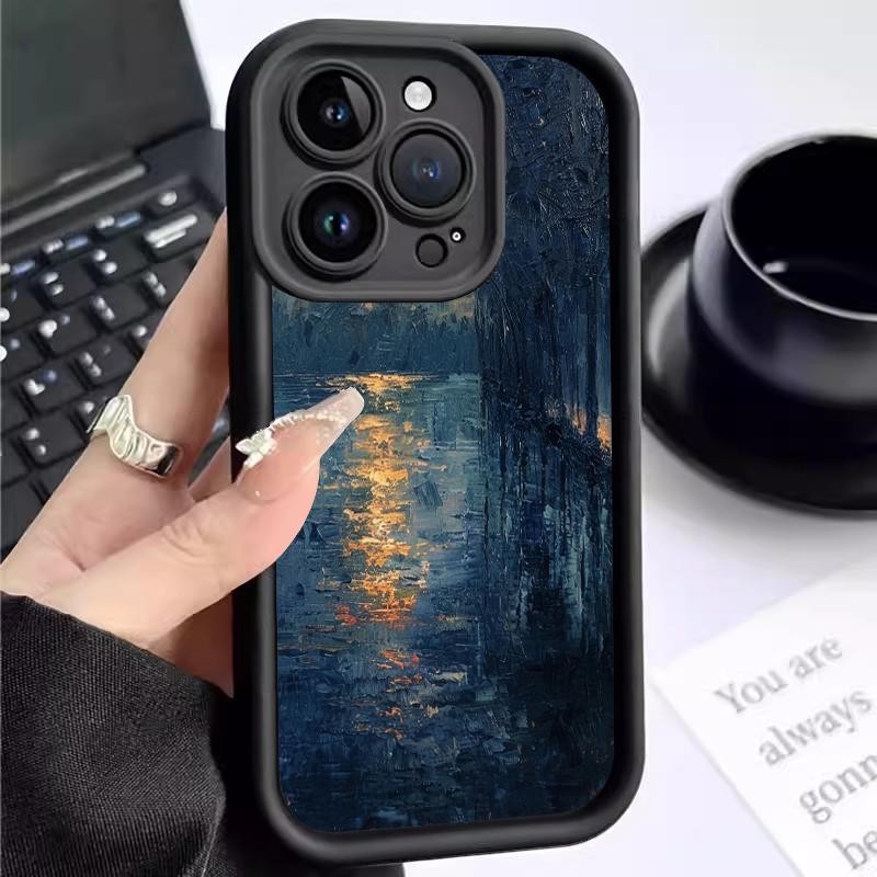 เหมาะสำหรับ VIVO Y17 Y15 Y12 Y15s Y15a Y15c Y12a Y12s Y11 Y11s Y16 กรณีโทรศัพท์ใหม่เคส Artistic Rive