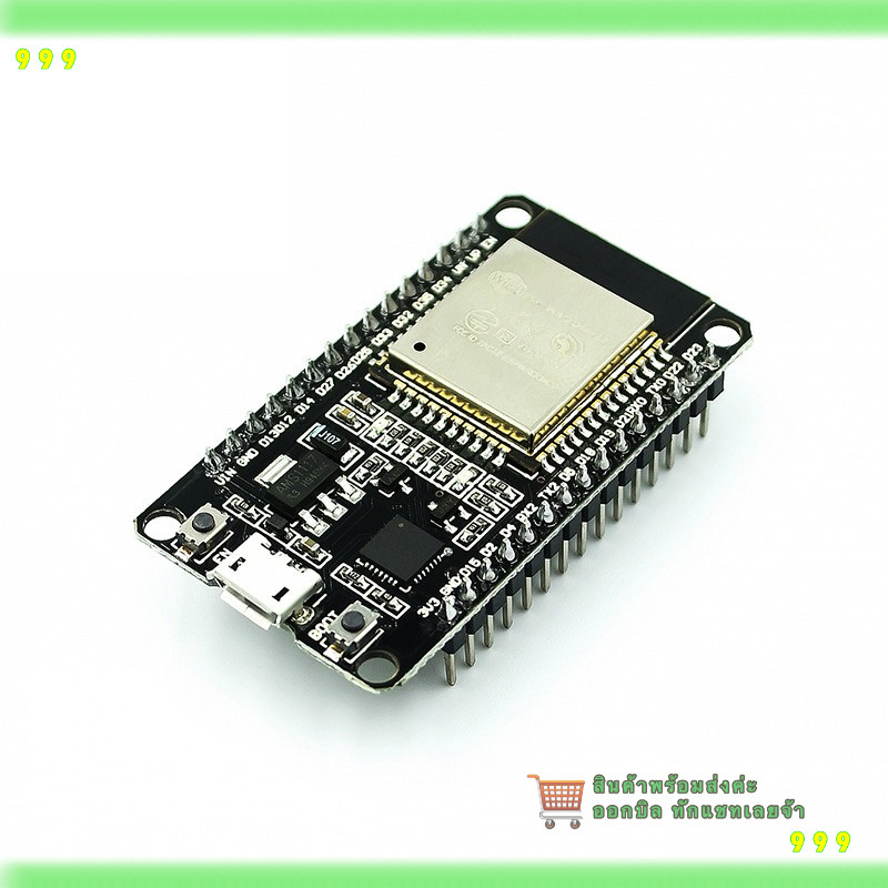 สั่งเลย! ESP32 WiFi Node32s ESP-32 ESP-32S NodeMCU ESP-WROOM-32 WiFi Bluetooth มีของพร้อมส่ง usbไมโค