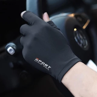 Kidatao Anti-UV ผู้ชายผู้หญิงถุงมือตกปลาถุงมือกีฬาฤดูใบไม้ผลิใหม่