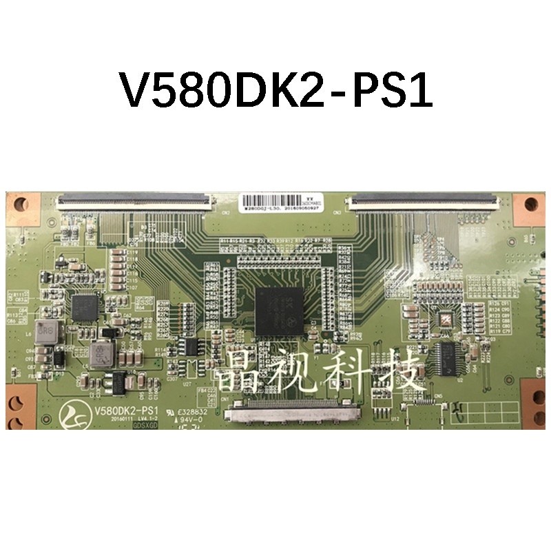 V580DK2-PS1 TV Tcon บอร์ดรุ่นอัพเกรด 2K สําหรับ 39 42 50 58 นิ้ว