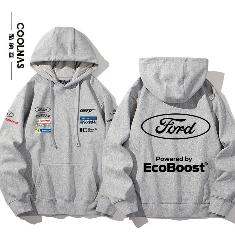 สไตล์ใหม่ GT Car Racing ชุด F1 สินค้า Hooded Sweatshirt ฤดูใบไม้ร่วงฤดูหนาว Hoodie พิมพ์เสื้อผ้า