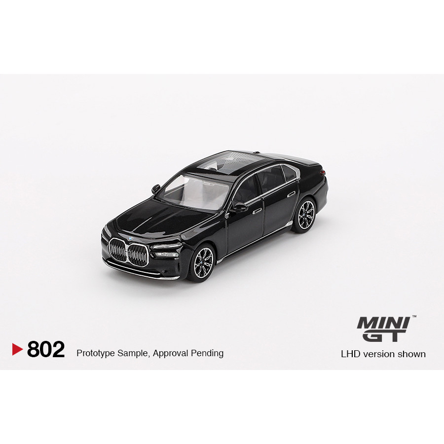 MINI GT No.802 BMW i7 eDrive50 Black Sapphire MGT00802
