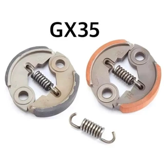 ครัช GX35 ผ้าคลัทช์ เครื่องตัดหญ้า GX35 , TL33,GX31,GX35NT ผ้าแดง พร้อมน็อต