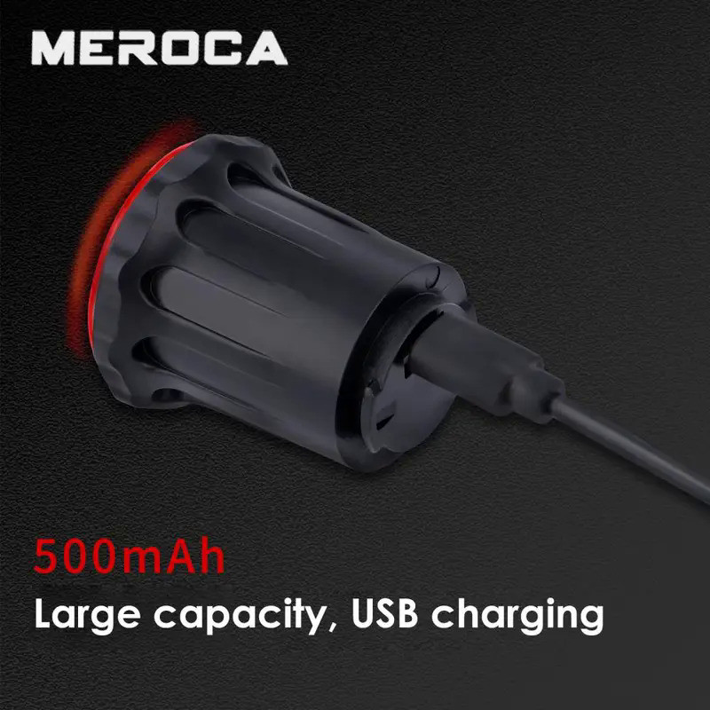Bike Rear Light Smart Sensor Brake Tail Light Waterproof LED Charging MTB Taillight Cycle Accessorie