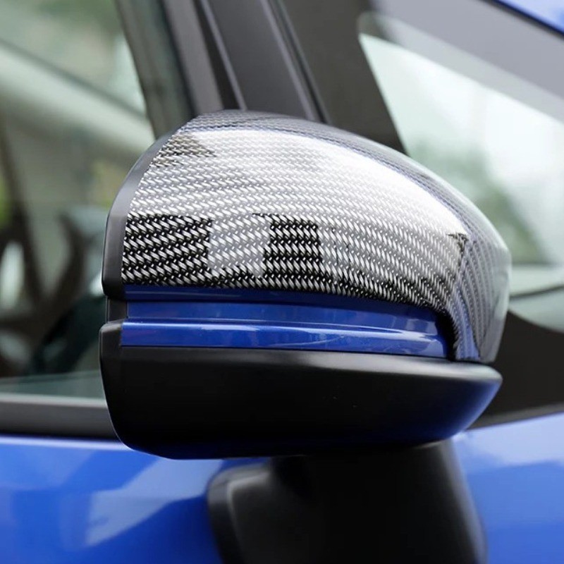 Honda Shuttle Fit Jazz GK(2014-2022) ฝาครอบกระจกมองข้าง คาร์บอนไฟเบอร์ ชนิดสติ๊กเกอร์