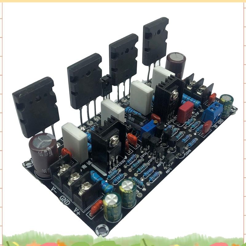 Super Mono Power Amplifier Board 1943+5200 High Power 200W After Tube Amp Board