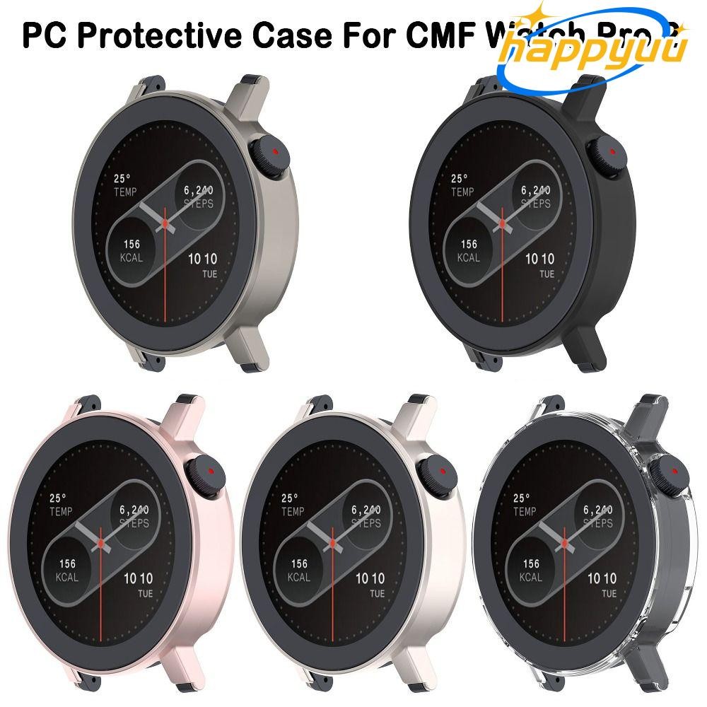 Happyuu ป้องกัน, PC Hollow กรอบขอบ Shell, Anti-Scratch อุปกรณ์เสริมกันชนป้องกันหน้าจอสําหรับ CMF นาฬิกา 2