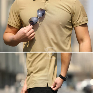 โปโลยุทธวิธี Eaglade สําหรับผู้ชาย IXP สีดํา A01