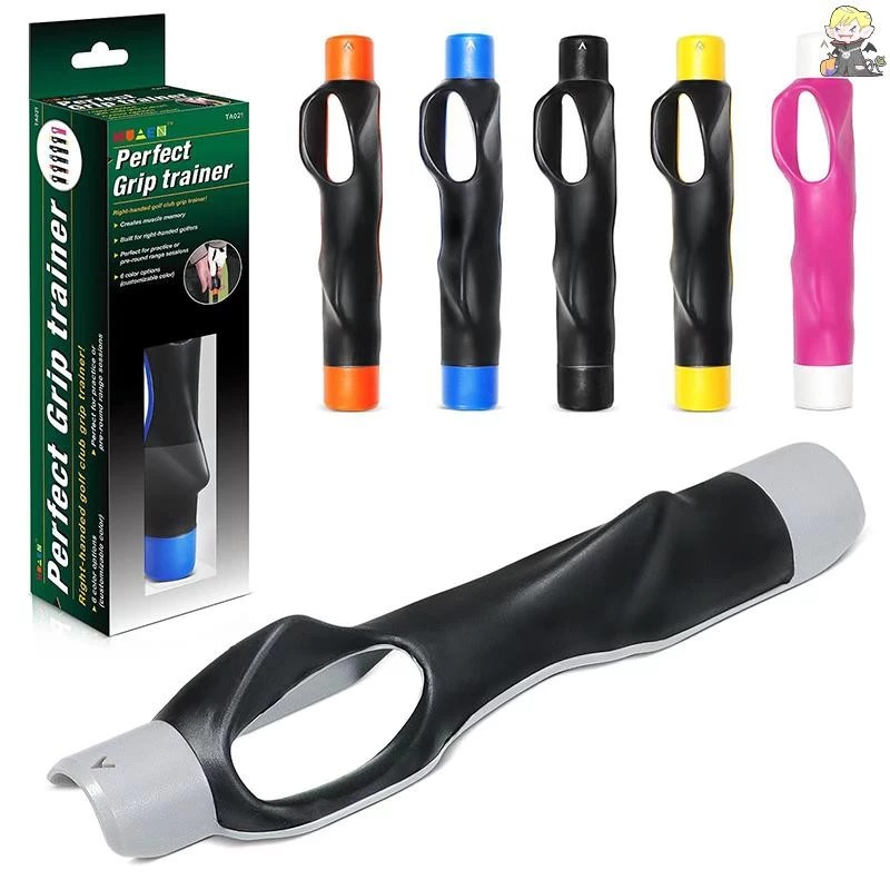 [CL] Golf Club Hand Grip Corrector Beginner Hand Grip Shaft Cover Indoor & Outdoor Training Products
