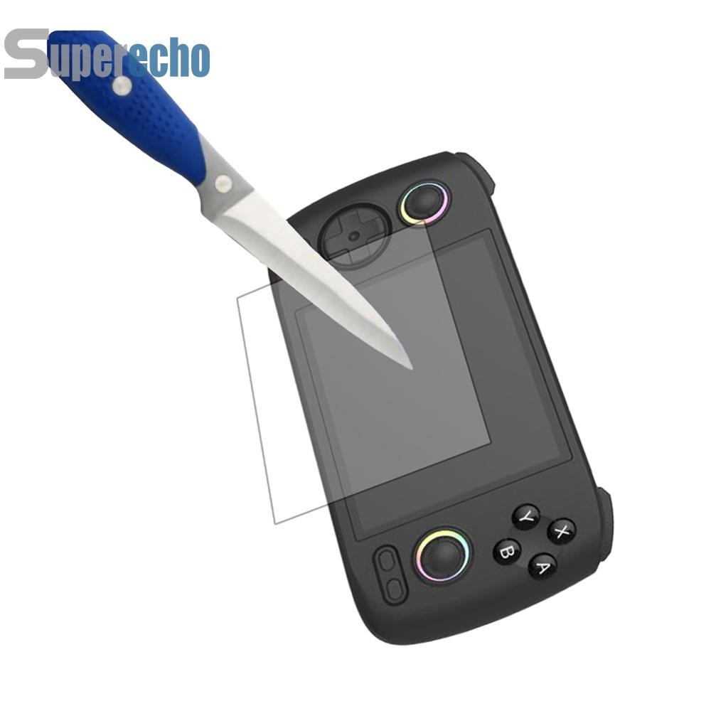สําหรับ Anbernic RG406H ฟิล์มกระจกนิรภัย Anti-Scratch 9H กระจกนิรภัยป้องกันฟิล์ม Ultra-Clear เกมคอนโซลอุปกรณ์เสริม [superecho.th]
