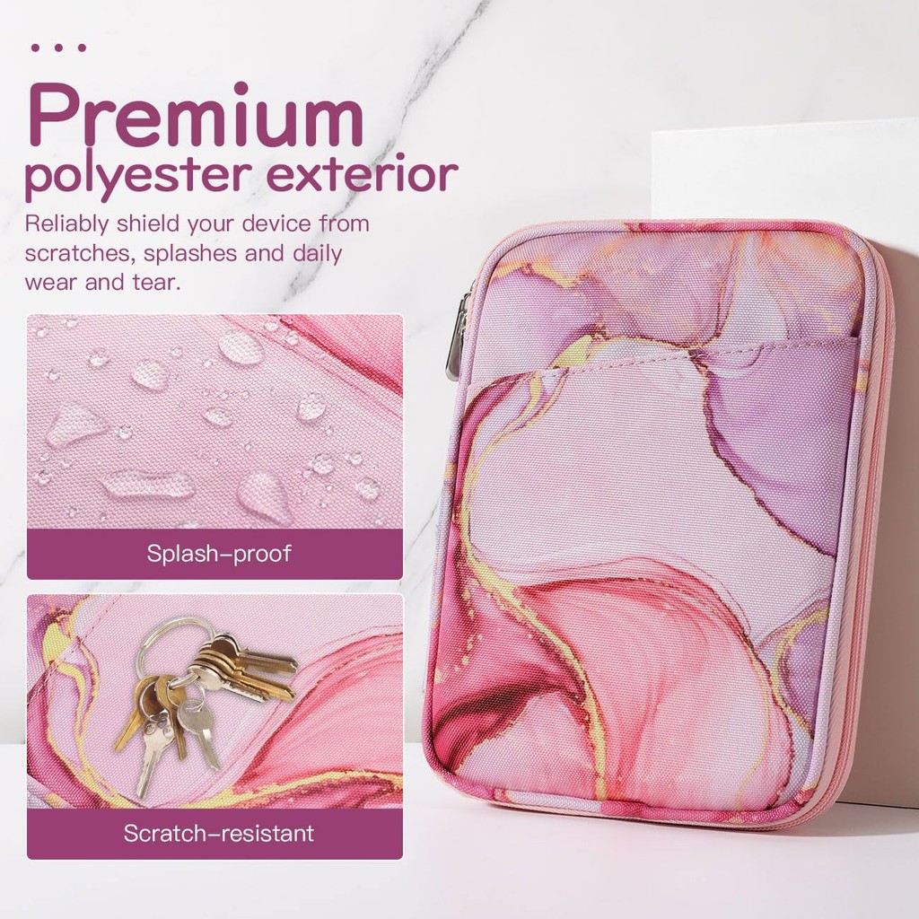 Vinbilia 6-7 นิ้วกระเป๋าถือ Fit สําหรับ 7 " Kindle Colorsoft Signature Edition และ All-New Kindle Pa