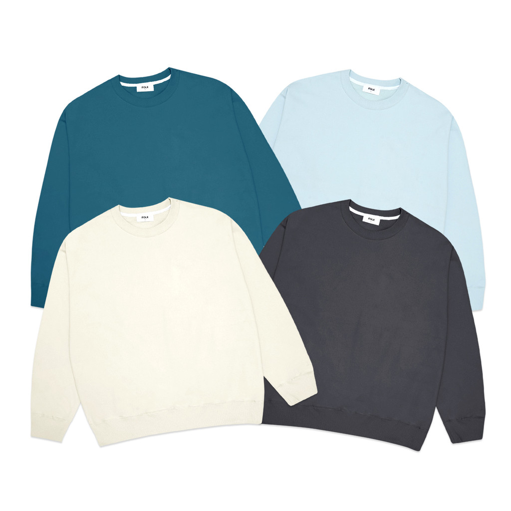 เสื้อสเวตเตอร์ปักแขน FOLX GW