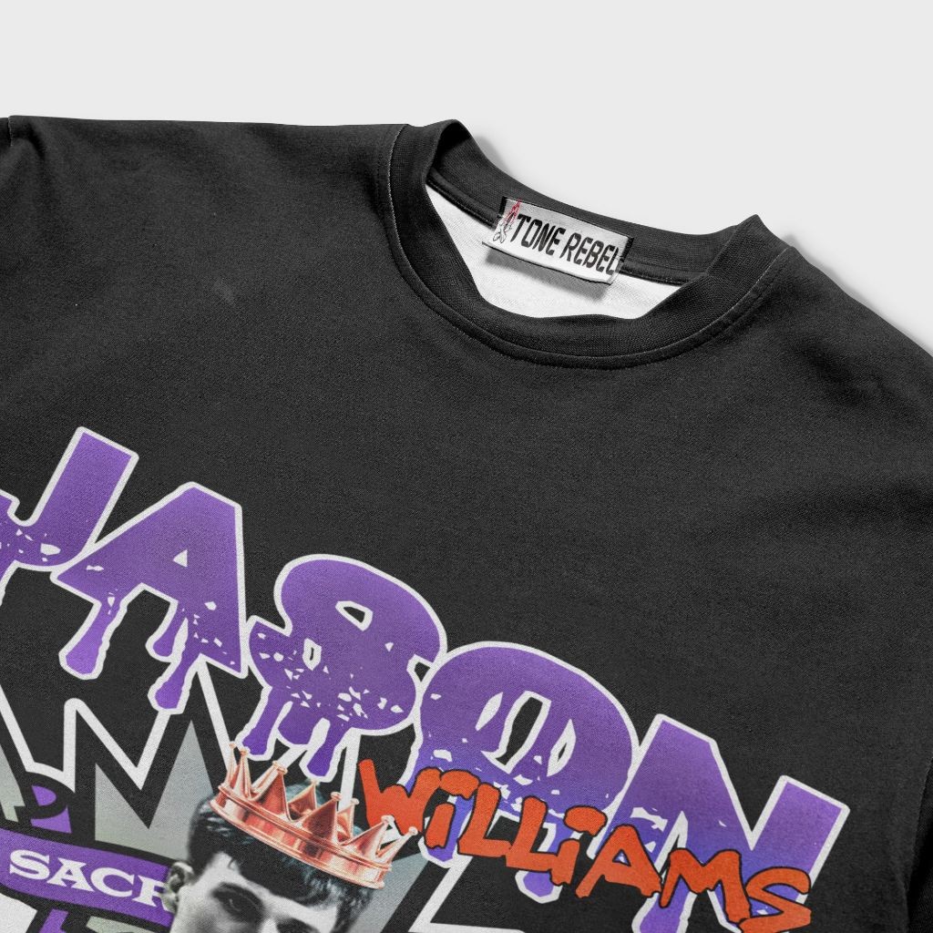 Westiams JASON BASKETBALL TSHIRT T-SHIRTS, DISTRO BASKETBALL, UNISEX, RETRO BASKETBALL, NBA, TSHIRT