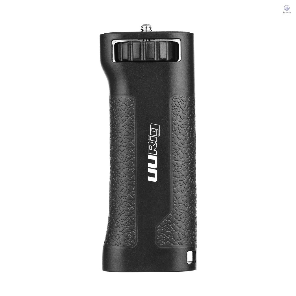 Uurig Universal Ergonomic กล้อง Handle Grip การถ่ายภาพแบบพกพามือถือ Stabilizer สกรู 1/4 นิ้วสําหรับก