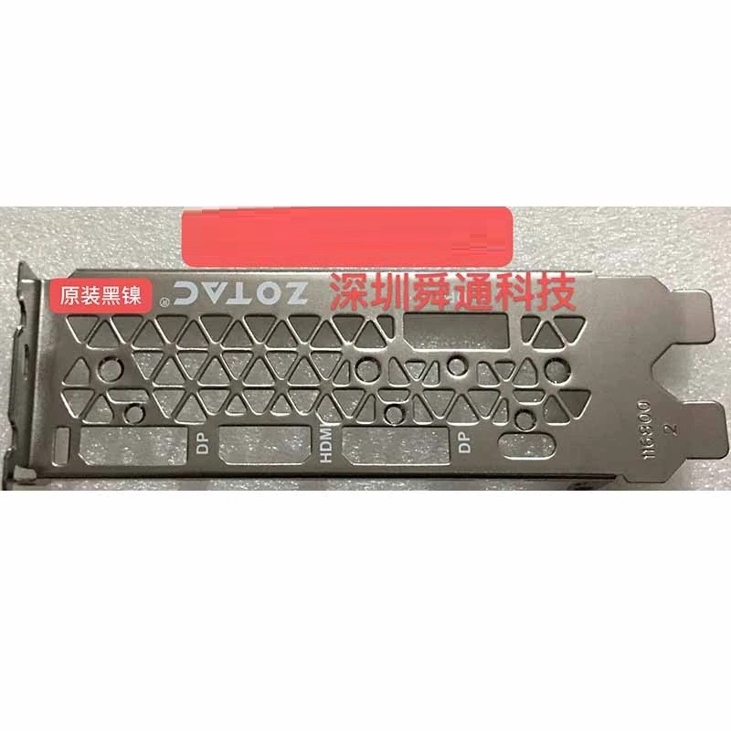 IO I/O Shield BackPlate Blende Bracket bezel สําหรับ ZOTAC GeForce RTX 2080 SUPER RTX2080TI 11G กราฟ
