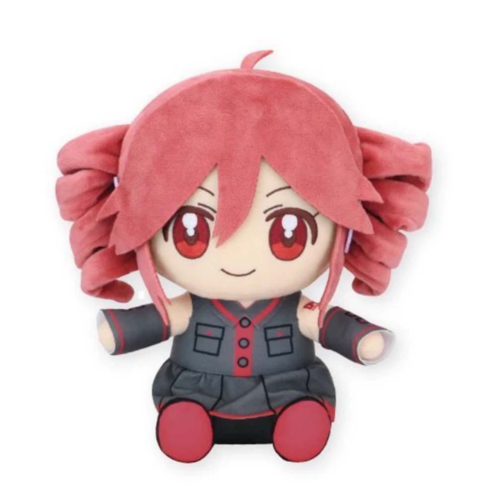 Kasane Teto Plush, Anime Peripherals Soft Pillow Plushie, 20cm Kawaii Stuffed Teto Toy