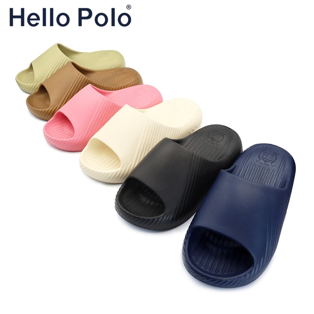 Hello Polo รุ่น HP8014 ลายอุ้งเท้าแมว รองเท้าแตะผู้ชาย ผู้หญิง พื้นหนา หนา 4cm รองเท้ายางeva รองเท้านุ่ม - รูปที่ 5