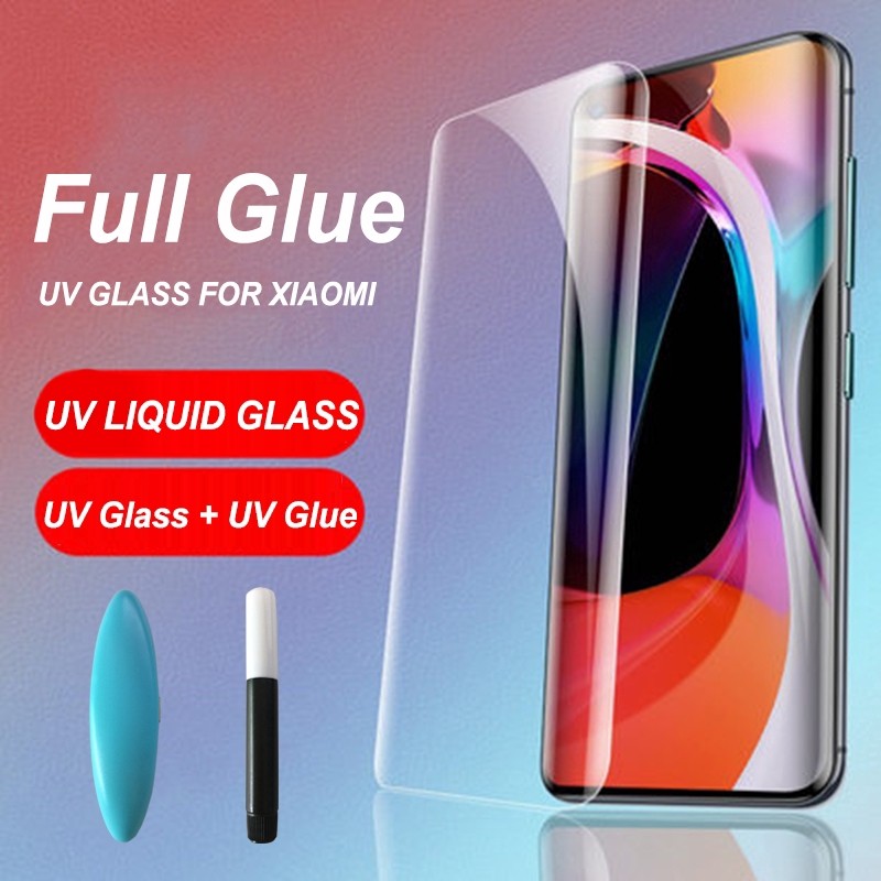 ฟิล์มกระจก UV For Xiaomi Mi 15 Ultra 5G UV Film Mi15Ultra RedmiNote13Pro+ Redmi Note 13 Pro + ติดดี