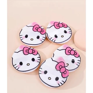 SR-shop: พัฟฟองน้ําแต่งหน้า แบบนิ่ม ยืดหยุ่น ขนาดใหญ่ ลายน่ารักมาก V886