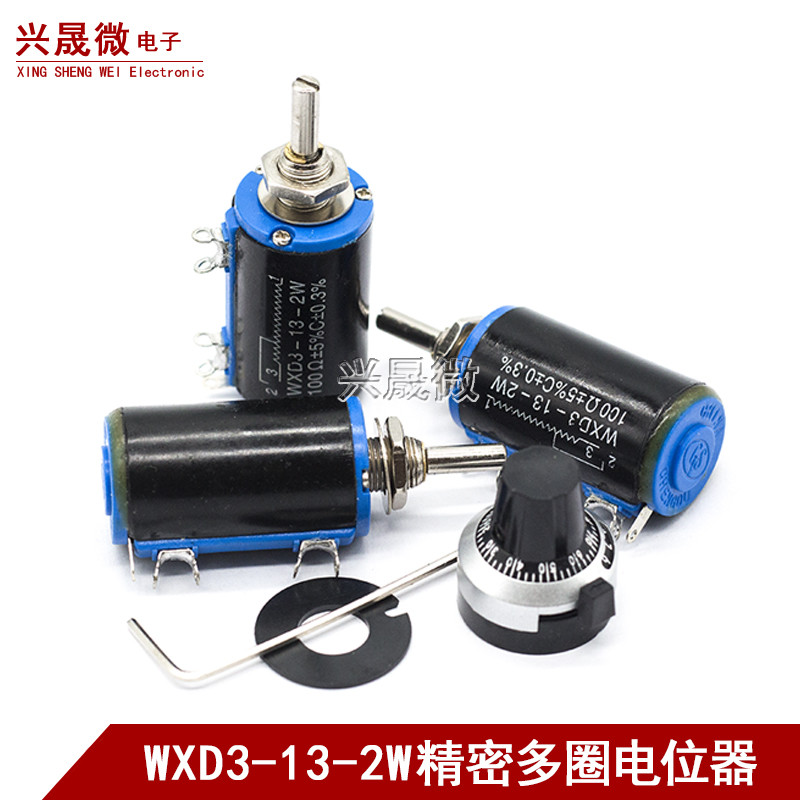 Wxd3-13-2w Precision Multi-Circle Potentiometer 1K/2.2K/3.3K/4.7K/10K/22K/47K/100K