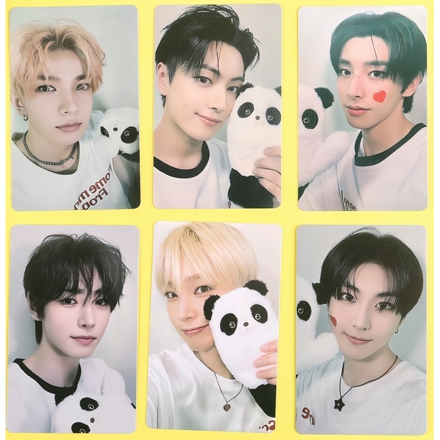 7-8pcs EN ROMANCE UNTOLD daydream Lomo Card KBS Christmas MUSIC BANK BLUE NON POP UP Photocards JUNG