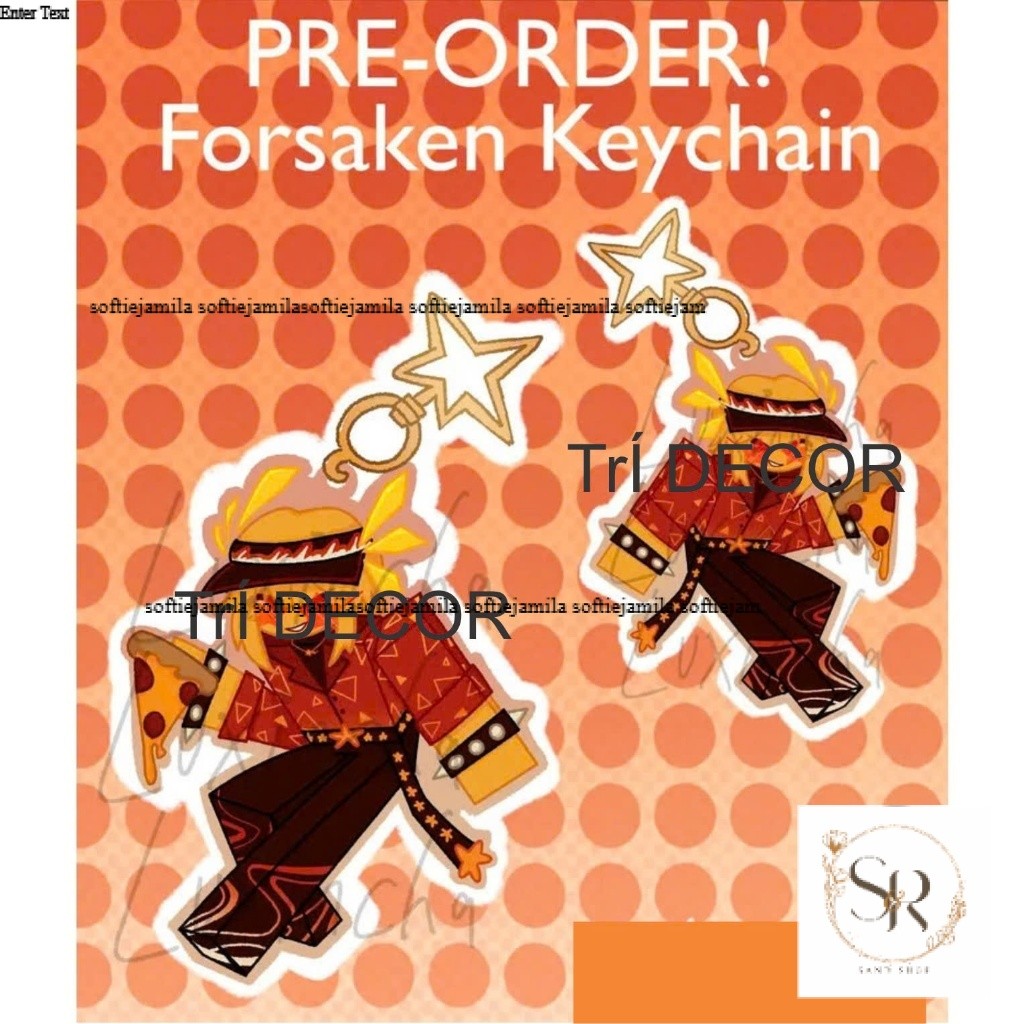 พวงกุญแจอะคริลิค Elliot Forsaken luxincha