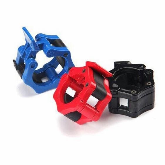 ชุดคู่ออกกําลังกาย Barbell Collars/Barbell Lock 25mm Olympic Standard Weight Bar Clamps