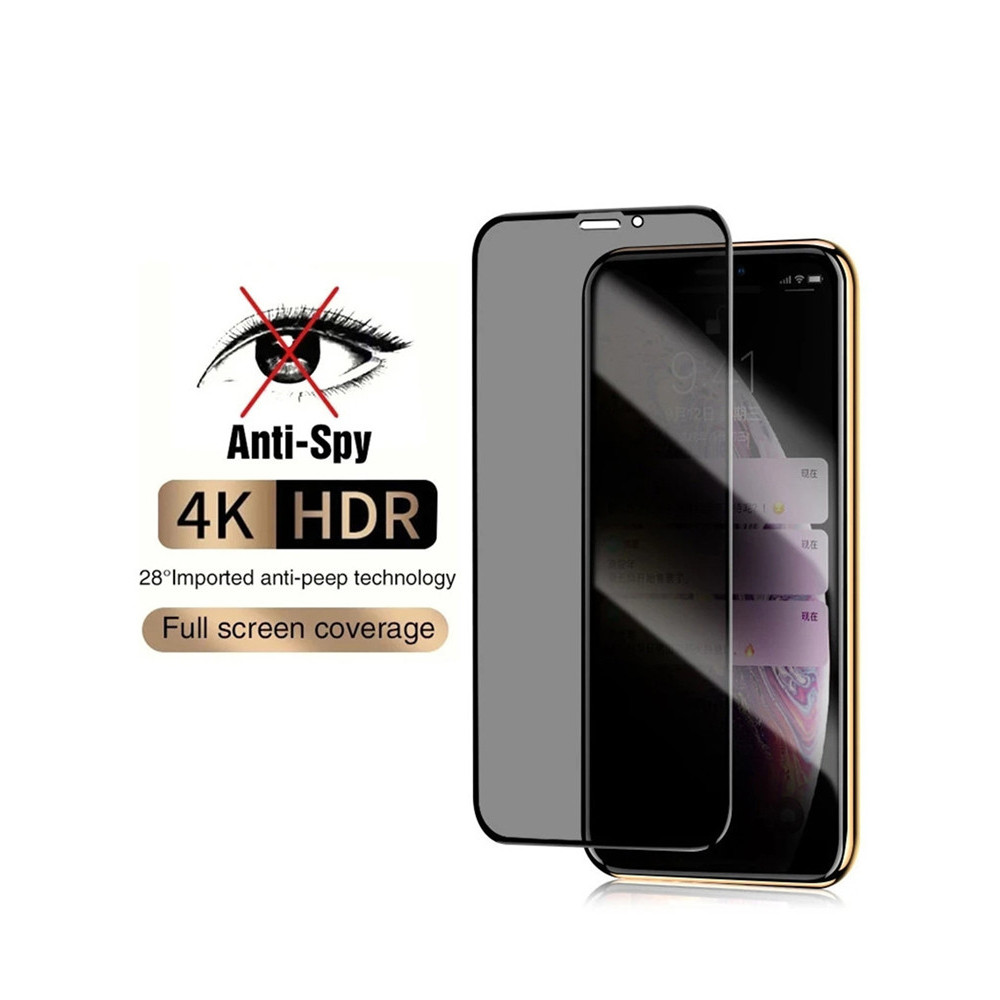 LAYAR Full Coverage 10D Anti-Spy Screen Protector กระจกนิรภัยพรีเมี่ยม XIAOMI REDMI 7 / 8 / 8A / 8A 