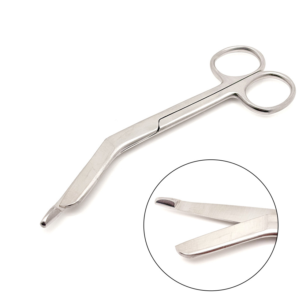 14 ซม.สแตนเลส ลิสเตอร์ ผ้าพันแผลกรรไกรกรรไกรผ่าตัดกรรไกรทางการแพทย์ - รูปที่ 3