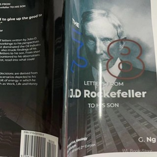 纸质书The 38 Letters from J.D. Rockefeller to his son英文