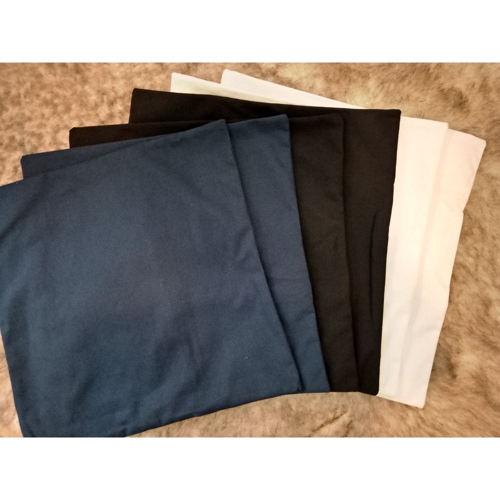 ผ้าใบธรรมดา PILLOW CASE/SQUARE PILLOW CASE 45x45cm KIM STUDIO