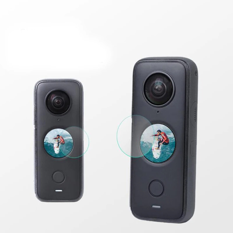 กระจกนิรภัยป้องกันหน้าจอสําหรับ Insta360 One X2 Sport Action กล้องหน้าจอ LCD ป้องกันฟิล์มอุปกรณ์เสริม