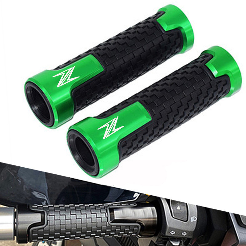 เหมาะสําหรับ Kawasaki Z900 Z1000 Z800 Z700 Z650 ดัดแปลง Universal Handlebar Handle ยางคันเร่ง Grip