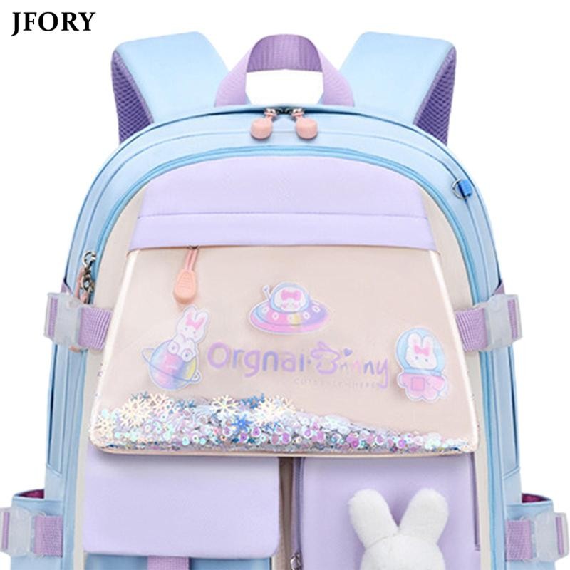 Jfory Kids Backpack Water Resistance Knapsack Girls Backpack School Bags Casual Daypack Shoulder Bag for Hiking, Travel,