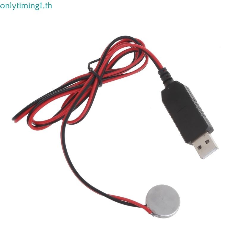 Onlytiming USB 5V2A อินพุตสายชาร์จสําหรับ CR2032 3V เอาต์พุตแบตเตอรี่อุปกรณ์ขับเคลื่อน