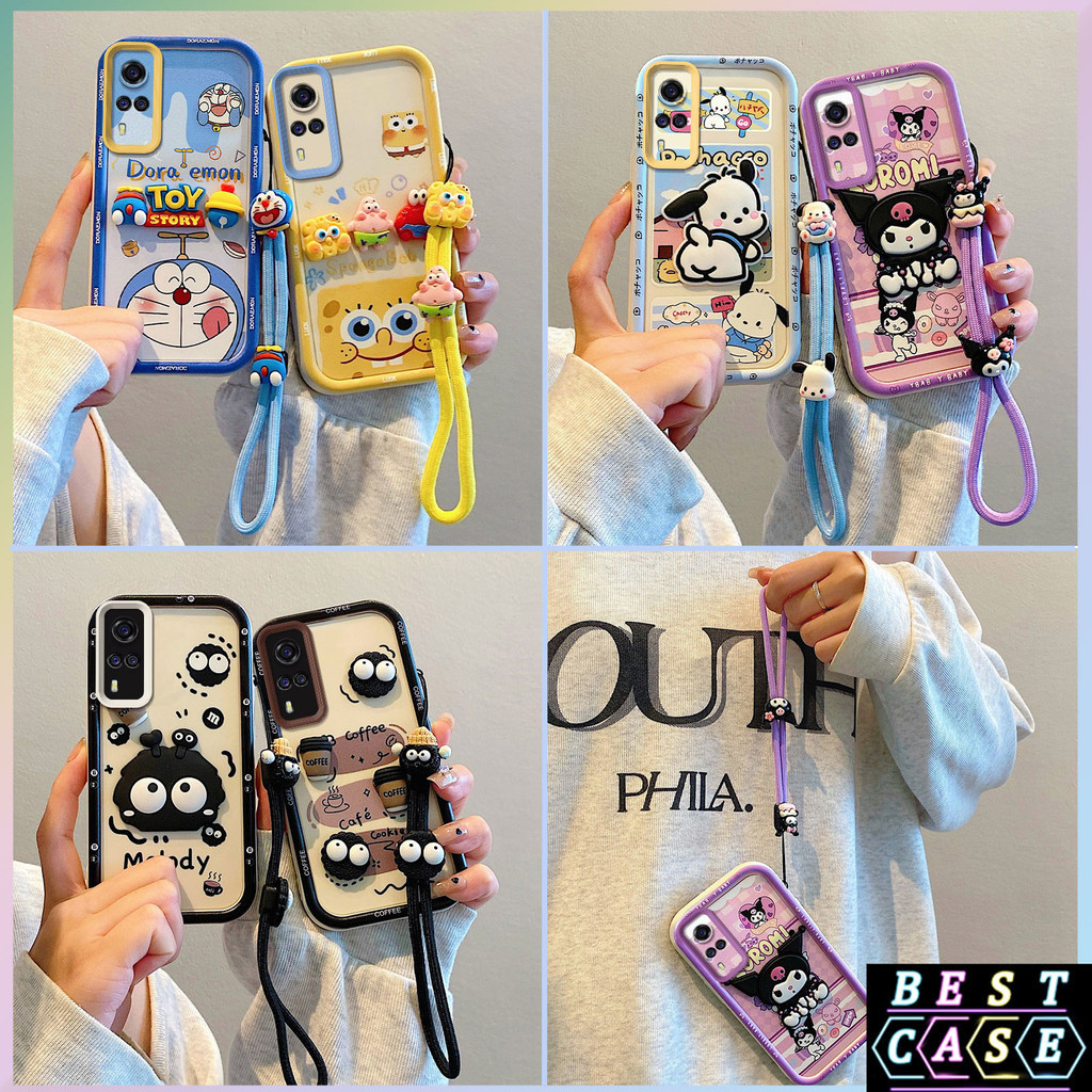 เคส Vivo Y31 เคส Vivo Y51 เคส Vivo Y51A เคส Vivo Y53S เคส Vivo Y51S เคส ใช้งานร่วมกับ Doraemon Spong