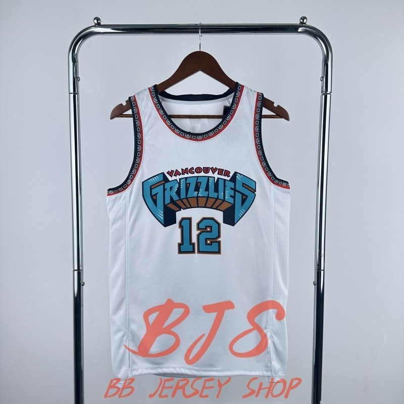 12 Ja Morant Jersey ชายเสื้อแฟชั่น Breathable Quick-Drying เสื้อยืดสีขาวสีเขียวรอบคอเสื้อบาสเก็ตบอล