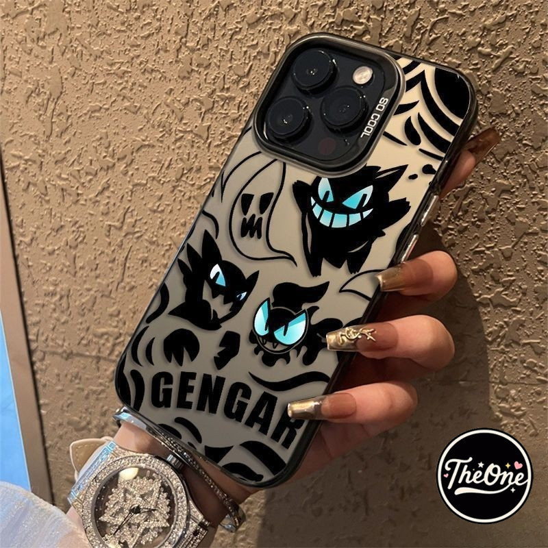 เคสโทรศัพท์มือถือ Gengar ใหม่สุดเก๋และทันสมัย ไอโฟน11 For iPhone12 13 14 15 16 Pro MAX X XS XR XS 6 7 8Plus เคสโทรศัพท์