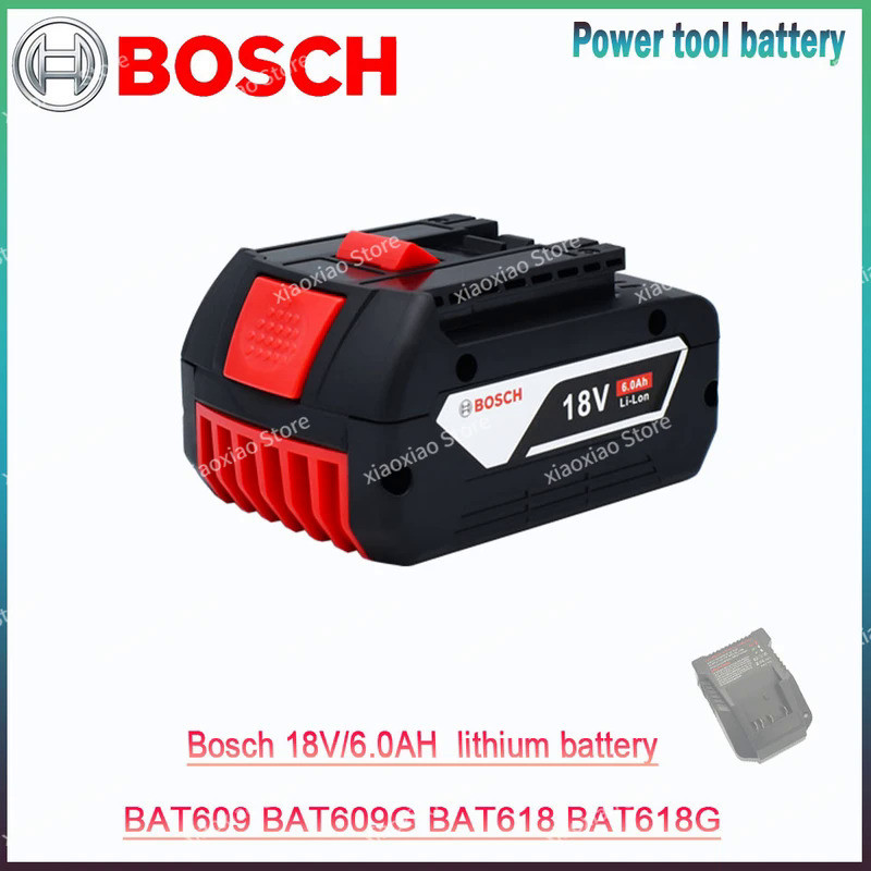 High-Performance For BOSCH 18V 6.0Ah LITHIUM-ION BATTERY GBA 18V 4.0/5.0 Ah Professional GBA GSR GSB