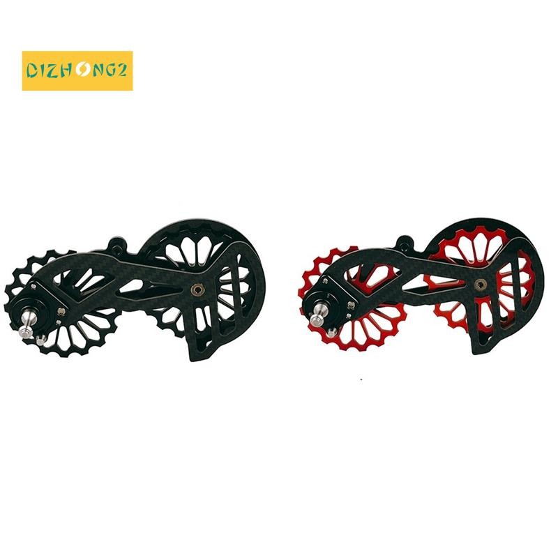 [dizhong2]Road Bike ตีนผีด้านหลังสําหรับ SRAM Red10S 11S/RivaL 10S 11S/Force 10S 11S คาร์บอนไฟเบอร์ 17T รอก Derailleur
