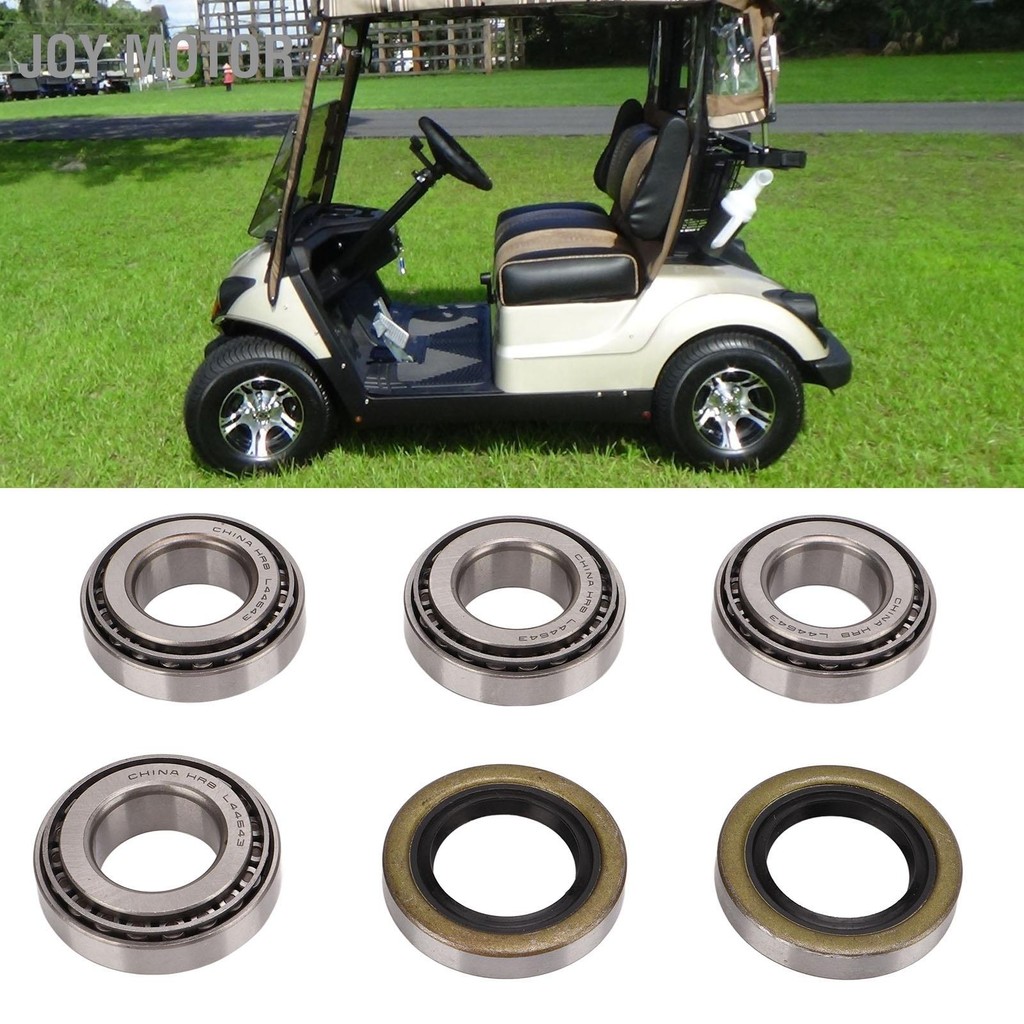 JOY Motor แบริ่งลูกปืนล้อหน้าชุดซีล 50892 G1 รถกอล์ฟ Rebuild สำหรับ E-Z-GO TXT แก๊สไฟฟ้า