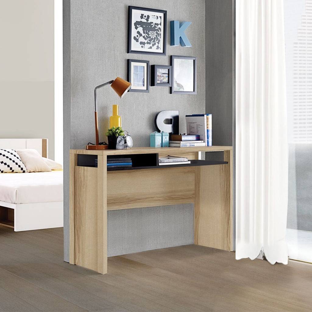 Koncept Furniture โต๊ะทำงาน รุ่น Urbani สีไม้อ่อน (110x40x75 ซม.) แบรนด์ KONCEPT FURNITURE