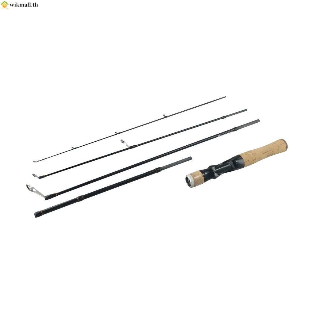 【WIK】1.8m Multi-ส่วนคาร์บอนไฟเบอร์ Lure Rod แบบพกพา UL ปรับ Spinner/หล่อเสา